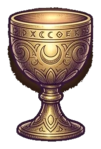 Suit of Cups illustration